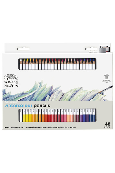 Winsor Newton Winsor & Newton Studio Collection Watercolour Pencil Set (Metal...