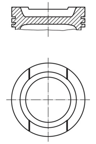 MAHLE Piston Audi A3/A4 B5 Seat Cordoba/Ibiza 2/Leon