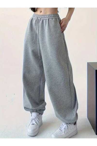 Le Vion Kadın Lastik Paça Jogger Bol Eşofman Altı
