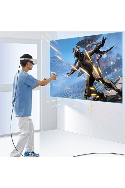 Other USB-C angled cable with support for Oculus Quest 2 VR goggles 60W 5m black