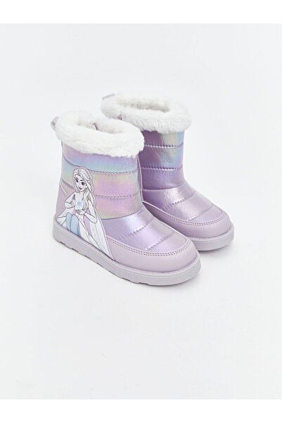 LC Waikiki LCW STEPS Lila Frozen Baskılı Kız Bebek Bot