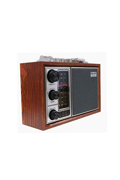 RTG M1941 Ahşap Nostaljik Görünümlü Bluetoothlu USB-SD Card Girişli Radyo Hoparlör Müzik Kutusu