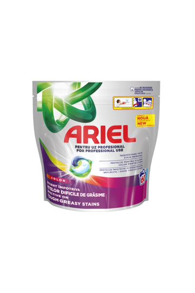 Ariel Detergent De Rufe Capsule Professional All In1 Pods Color , 60 Spalari