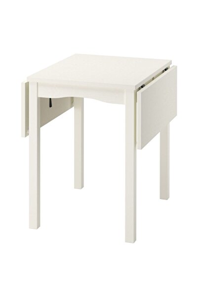 hobiurun Katlanır mutfak masası, beyaz, 2-4 kişilik, katlanabilir, 55/82/109x...