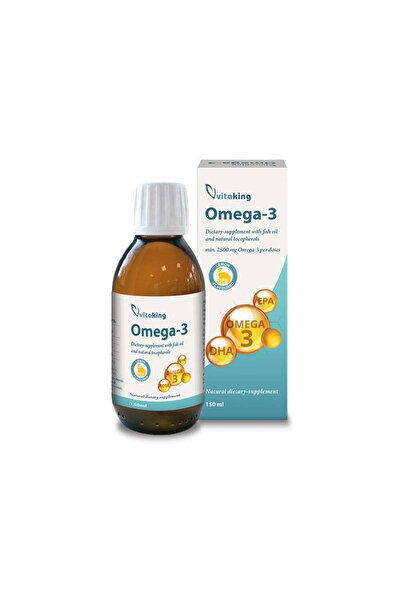 Vitaking Ulei de peste purificat Omega 3 150 ml