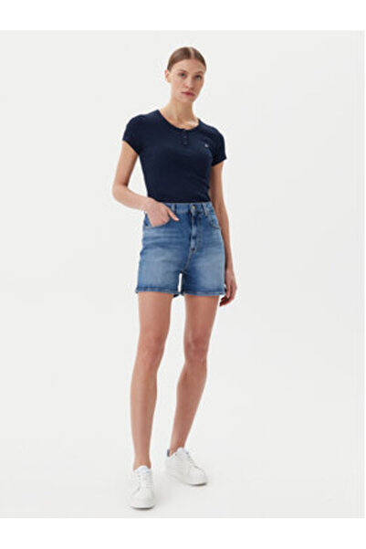 Tommy Jeans Women's T-Shirt DW0DW19502 Blue