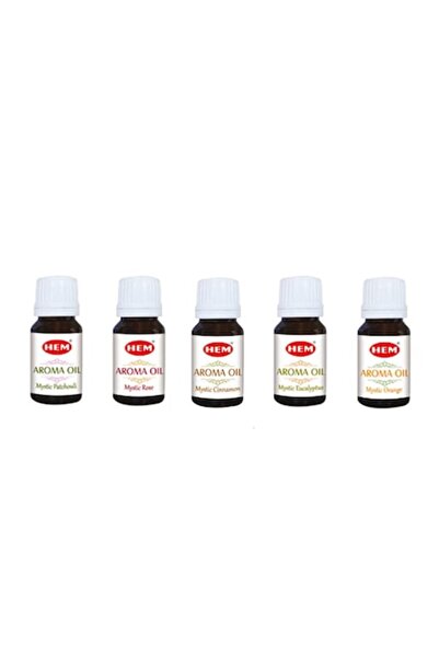 Hem Set 5 Fragrance Oils HEM, 5 pcs x 10 ml