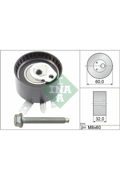 FAG Rola Intinzator Curea Distributie Dacia Duster/Logan/Sandero Nissan Almer...