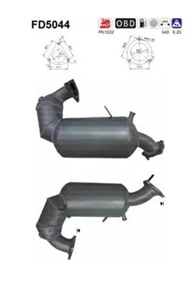 As Filtru Funingine/Particule Sist.De Esapament Audi A4 B8/A5