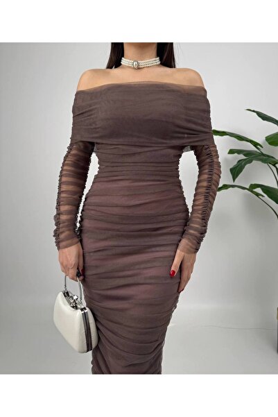 Mebus.butik Madonna Yaka Elbise