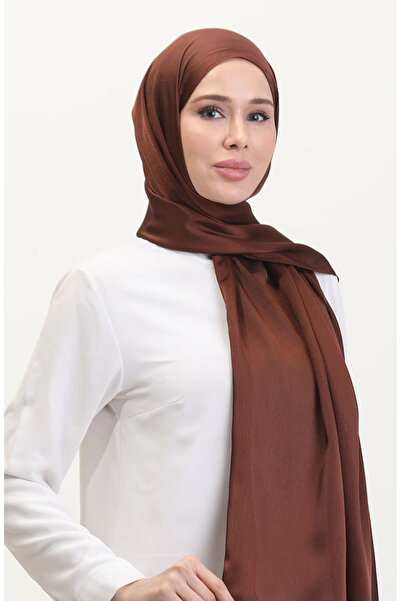 sefamerve Σάλι Jan Jan Chiffon 70239-32 Καφέ