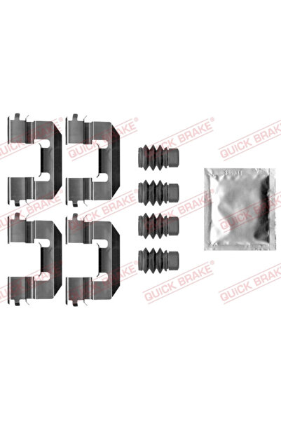QUICK BRAKE Комплект аксесоари за накладки Alfa Romeo Mito Fiat Tipo