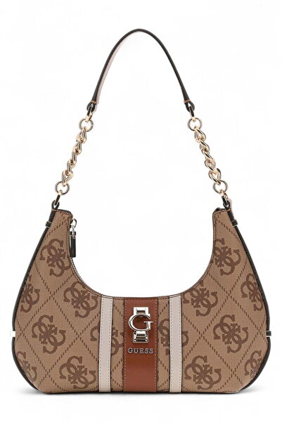 Guess Geantă de umăr pentru femei Erenia Brown HWSO7838180