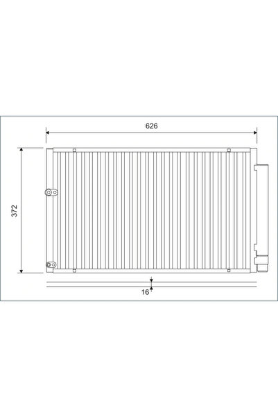VALEO Condensator Climatizare Toyota Prius Liftback