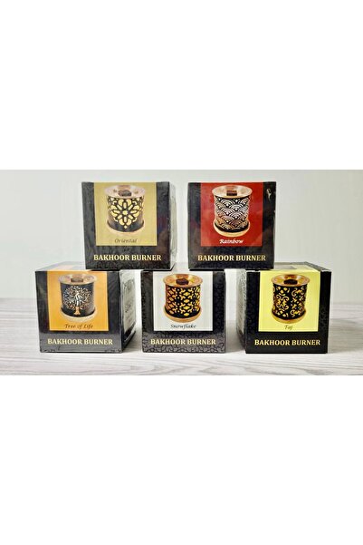 Generic SET-5 of Burner (Tree+Snowflake+Taj+Persian+Rainbow)