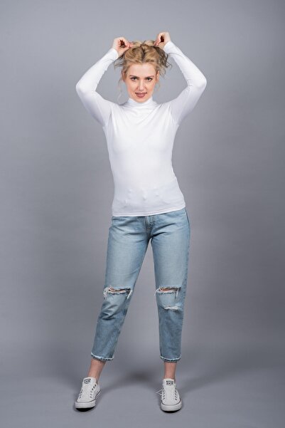 Concept Nature cămașă cu guler înalt pentru femei