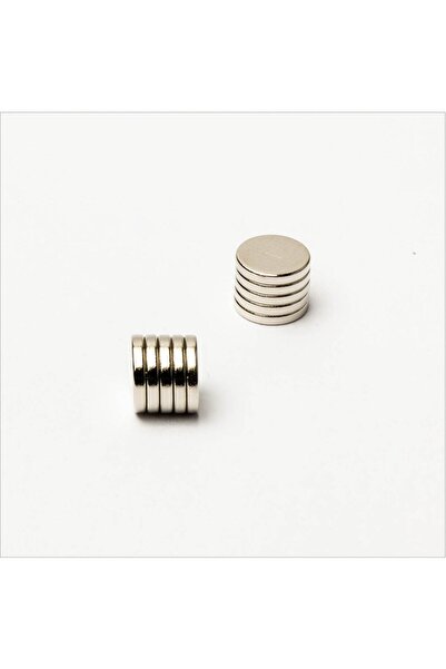 KONTAKTEK 40 Adet Yuvarlak Mini Neodyum Mıknatıs Magnet - D5x1mm