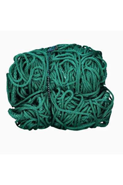 Huck Set of 2 handball goal nets 3x2 m, with anti-shock, knotless, green, 5 mm thread