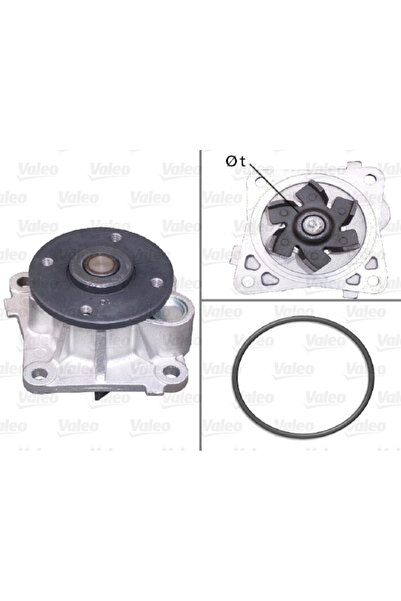 VALEO Pompa De Apa Racire Motor Infiniti Jx Suv/QX60 Mitsubishi Asx/Colt 6/Co...