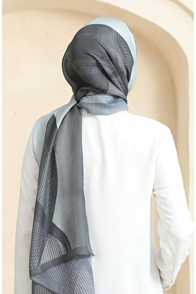 sefamerve Κεχριμπαρένιο Σάλι 70241-05 Ανθρακίτη