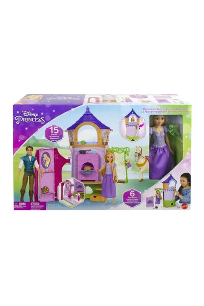mattel Disney Princess Rapunzel Tower with a doll