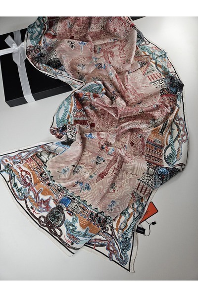 sem oyuncak Luxury Voile Silk Shawl Hijab Foulard Scarf Shawl Ethnic Pattern 70 X 180 cm