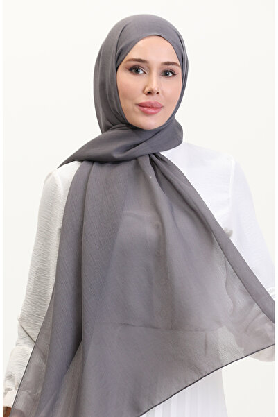 sefamerve Yaz Şal 70256-10 Füme