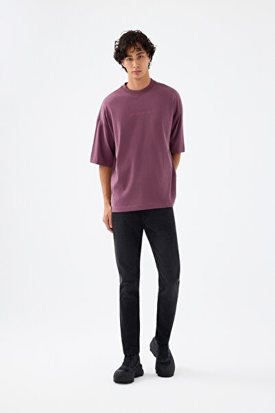 Loft 2034749 Antrasit Erkek Justin Vivaldi Wash Basic Normal Bel Daralan Paça Kot Pantolon