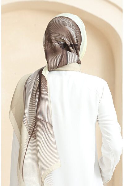 sefamerve Κεχριμπάρι Σάλι 70241-04 Καφέ Κίτρινο