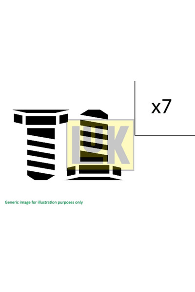 LUK Комплект болтове за маховик Fiat Ducato Bus/Ducato Body/Ducato Platform/C...