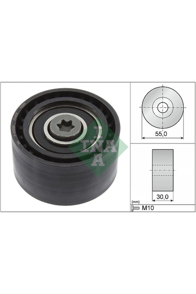 FAG Rola Ghidare/Conducere Curea Distributie Citroen Berlingo/C-Elysee/C3 3 D...