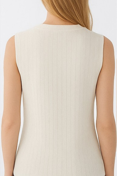 RANDOM Kadın Sıfır Kollu Baskılı Tişört