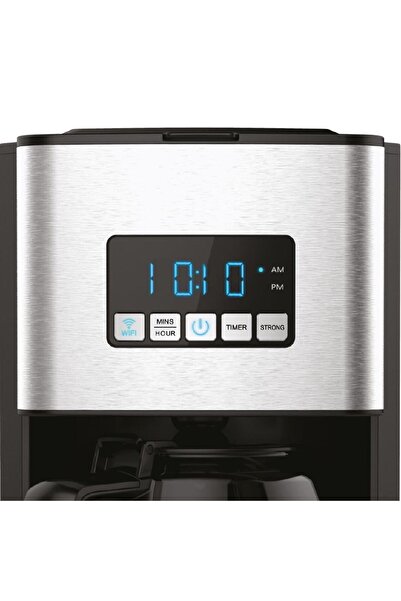 Hausberg Digital coffee maker with programming function HB3755, 1200 W, 1.8 l, Wifi, LED, protection system