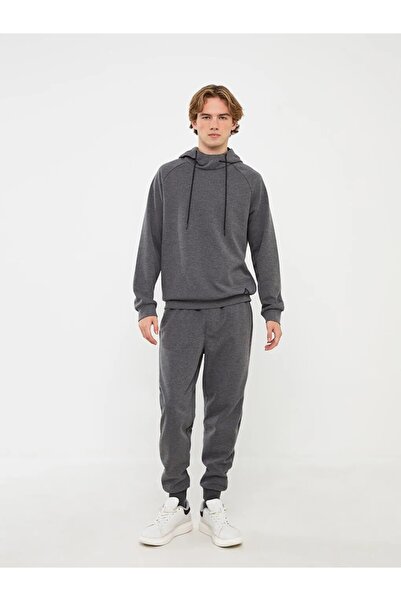 LC Waikiki Ανδρικό μακρυμάνικο φούτερ XSIDE ACTIVE σε γκρι χρώμα