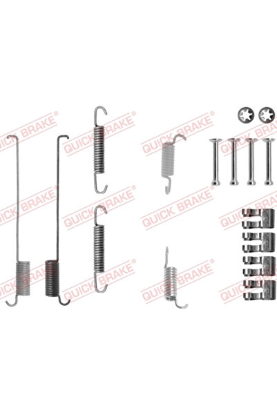 QUICK BRAKE Set Accesorii, Sabot De Frana 105-0739 Fiat Brava/Bravo I/Bravo I...