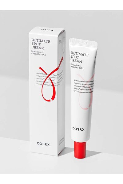 cosrx snail ألتيميت سبوت، 30 جم، تركيبة مهدئة، مضادة للالتهابات، ملمس غير مجفف