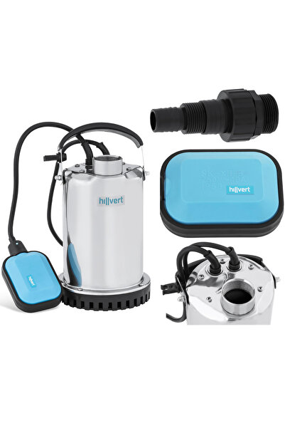 Other Pompă submersibilă pentru grădină, oțel inoxidabil, 400 W, 7000 l/h, până la 8 m