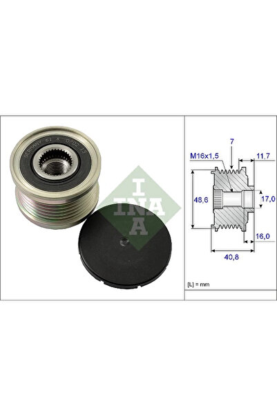FAG Sistem Roata Libera Generator Renault Duster/Espace 4/Fluence