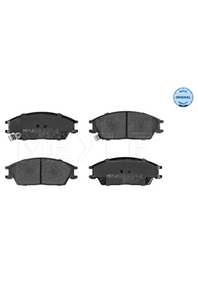MEYLE Комплект спирачни накладки за преден мост, дискови спирачки Hyundai Acc...