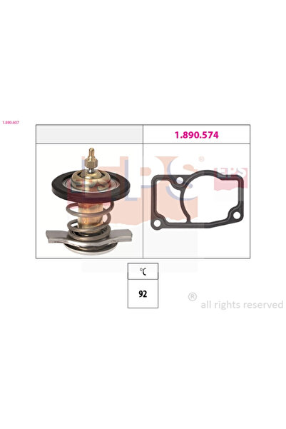 Eps Termostat,lichid Racire Vauxhall Vectra Mk Ii (c) Combi (z02) 2003-2008 D...