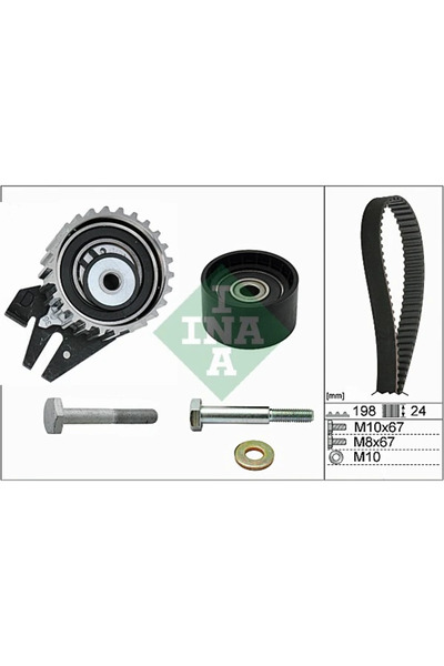 FAG Set Curea De Distributie Alfa Romeo 147/156/Gt Fiat Stilo