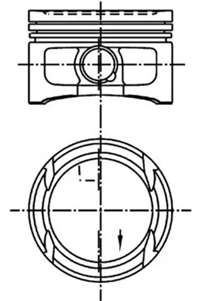 Kolbenschmidt Piston Audi A2 Seat Arosa/Cordoba/Ibiza 2