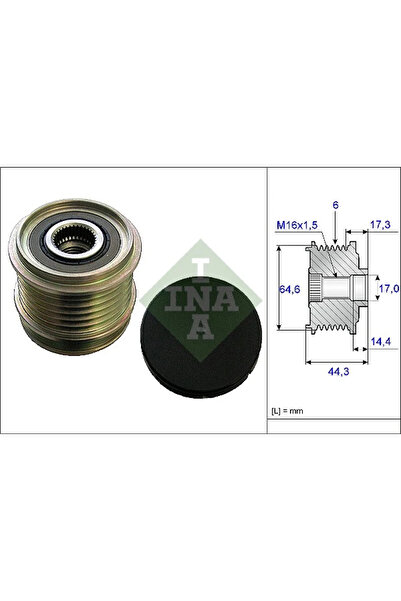 FAG Sistem Roata Libera Generator Audi A4 B7/A6 Allroad C6/A6 Allroad C7 Audi...