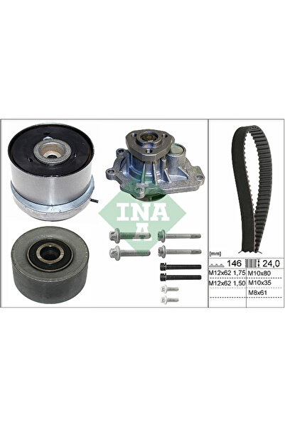 FAG Set Pompa Apa + Curea Dintata Chevrolet Aveo/Cruze/Orlando Chevrolet (Sgm...