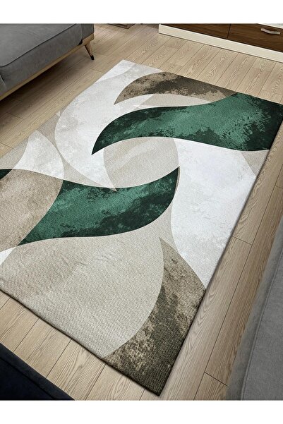 ALLGELSİN Elastic Micro Fleece Carpet Cover 4m2 160X230 or 6m2 200X300 Four or Six Meters Square Carpet Cover