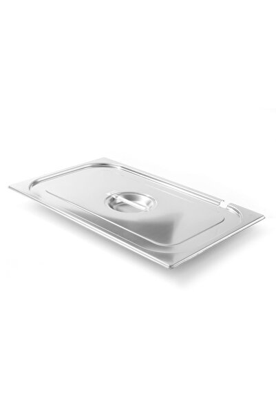 Other Steel lid for GN Kitchen Line with cutout for a GN 1/1 ladle - Hendi 806913