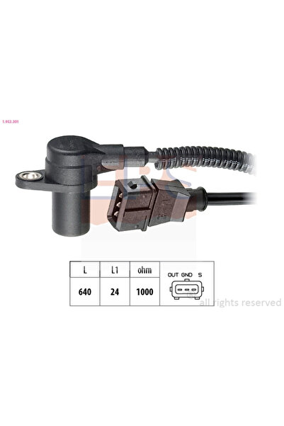 Eps Crankshaft Pulse Sensor Citroen Jumper 1 Bus/Jumper 1 Body/Jumper 1 Platform