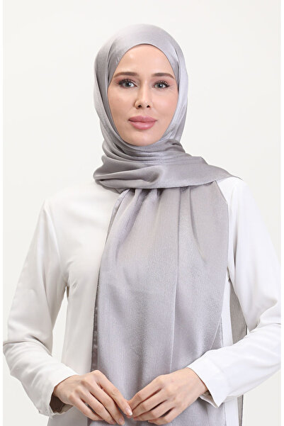 sefamerve Σάλι Jan Jan Chiffon 70239-27 Γκρι