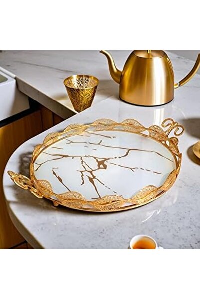 Generic Decorative Serving Tray for Living Room, Bedroom, Dining Room, and Kitchen (ZY-1)