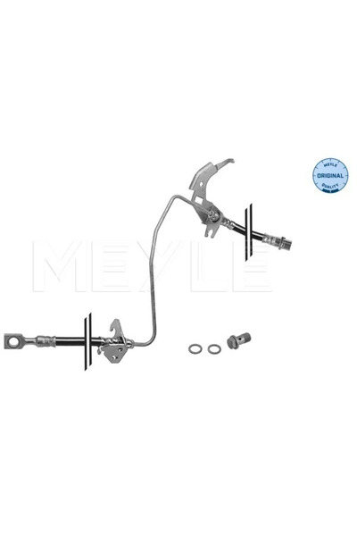 MEYLE Furtun Frana Puntea Spate Opel Astra H/Zafira / Zafira Family B Vauxhal...